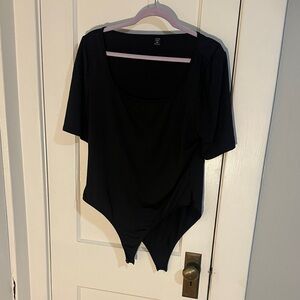 SHEIN Classic Black Bodysuit